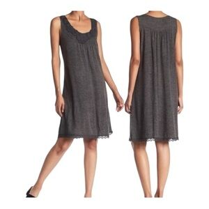 Papillon Rosette Sweater Shift Dress NWOT